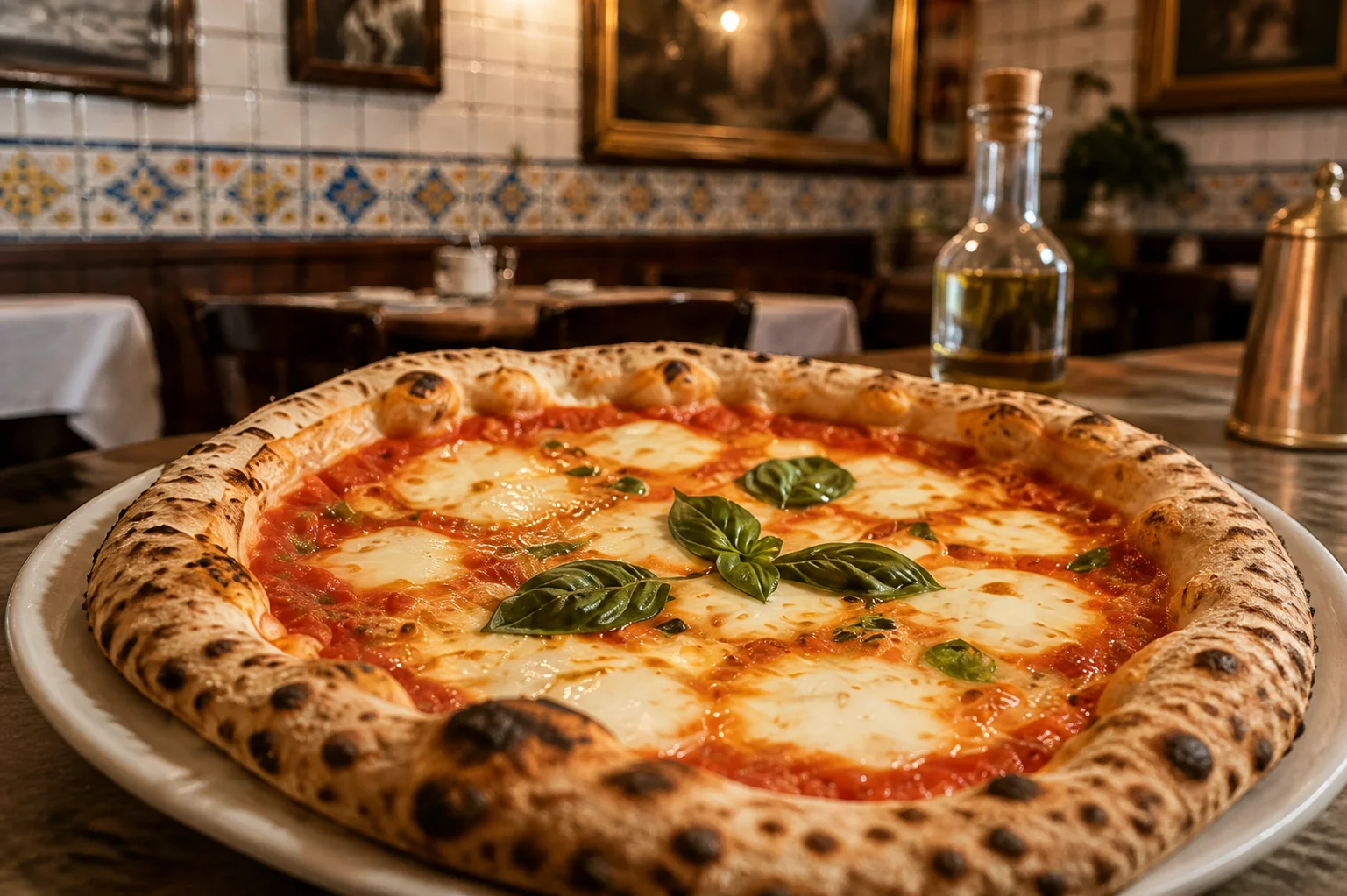 Pizza tradicional de Nápoles