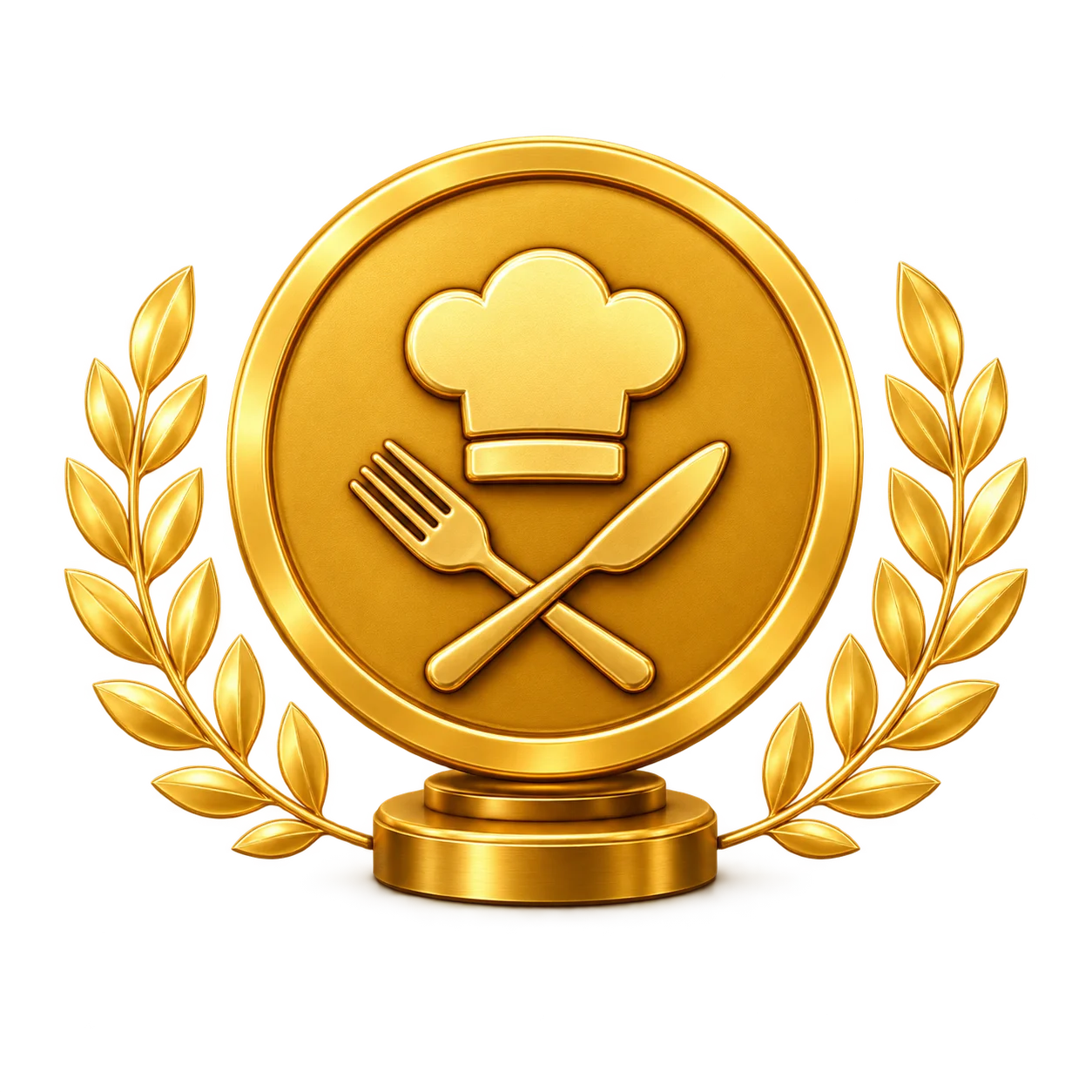 Medalha de melhor restaurante